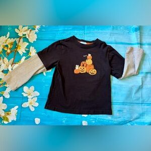 Janie and Jack pumpkin patch shirt-size 5